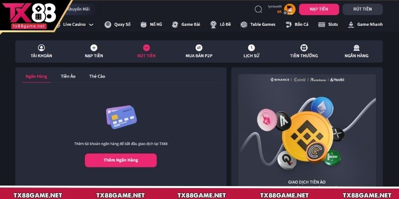 Các thao tác để nhận thưởng về ví cá nhân sau khi thắng cược