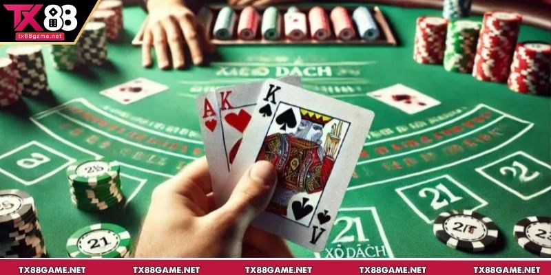 Cách chơi xì dách cụ thể tại TX88
