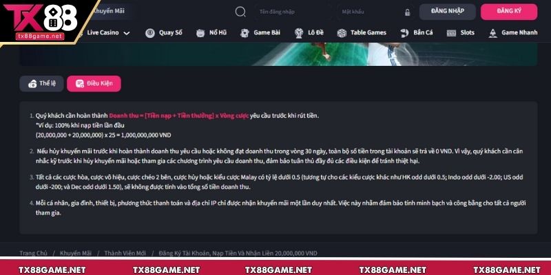 Đọc kỹ điều khoản chương trình