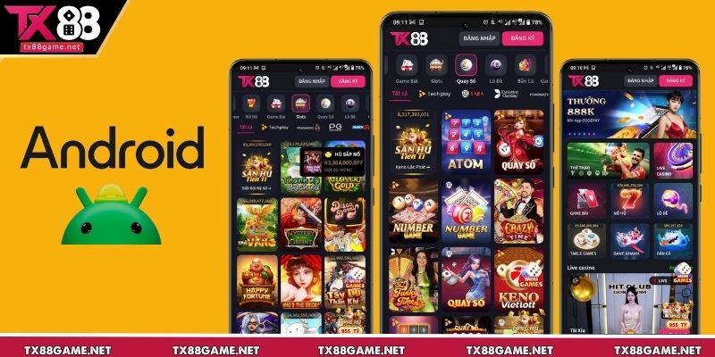 Hướng dẫn các bước cài đặt ứng dụng TX88 về điện thoại Android