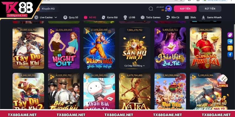 Hướng dẫn nổ hũ ăn tiền tại TX88 – Đơn giản nhưng tinh tế