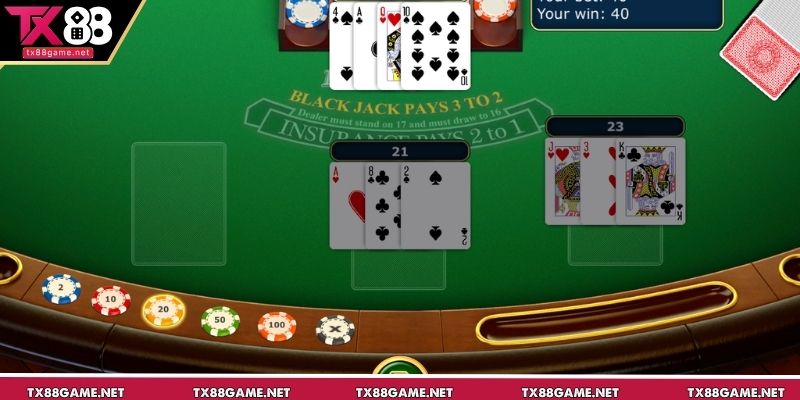 Luật chơi Blackjack - Quy tắc về điểm số