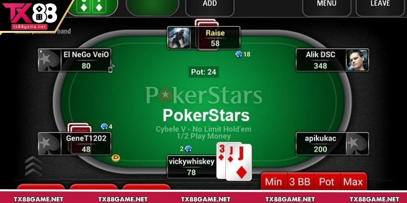 Poker TX88 với vài nét sơ lược