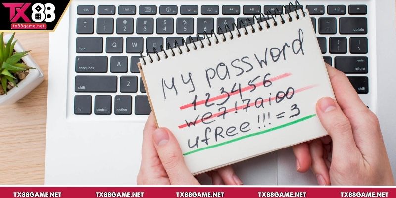Tạo mật khẩu đủ mạnh tránh những mật khẩu dễ đoán