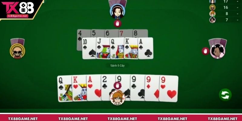 Tiến Lên Đếm Lá tại TX88 là game gì?